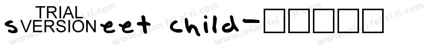 sweet child字体转换